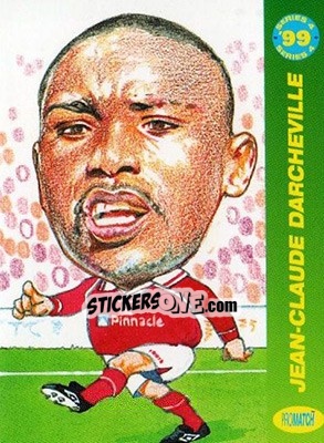 Sticker Jean-Claude Darcheville - 1999 Series 4 - Promatch