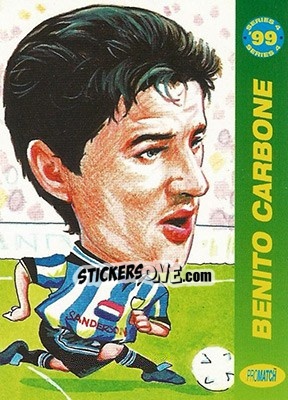 Sticker Benito Carbone - 1999 Series 4 - Promatch