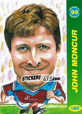 Sticker John Moncur - 1999 Series 4 - Promatch