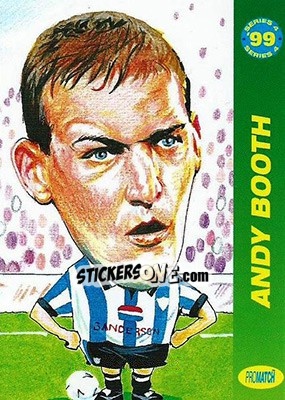Sticker Andy Booth - 1999 Series 4 - Promatch