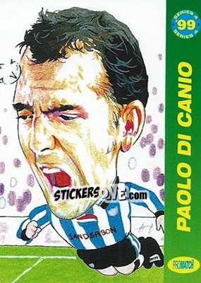 Sticker Paolo Di Canio - 1999 Series 4 n. 128 - Promatch