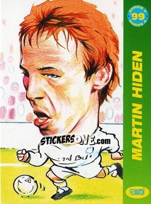 Sticker Martin Hiden - 1999 Series 4 - Promatch