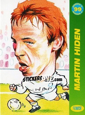 Sticker Martin Hiden - 1999 Series 4 n. 129 - Promatch