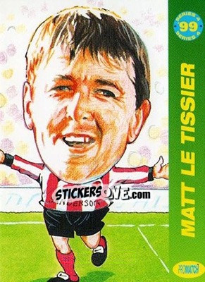 Sticker Matt Le Tissier - 1999 Series 4 - Promatch