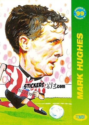 Sticker Mark Hughes - 1999 Series 4 n. 133 - Promatch