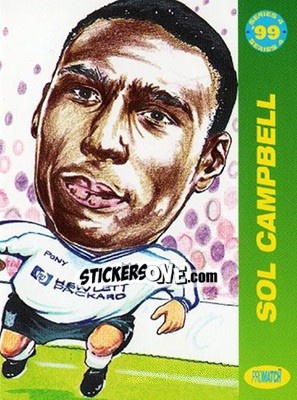 Sticker Sol Campbell - 1999 Series 4 - Promatch