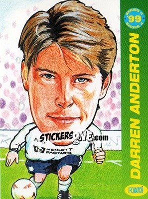 Sticker Darren Anderton - 1999 Series 4 n. 136 - Promatch