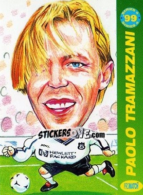 Sticker Paolo Tramazzani - 1999 Series 4 - Promatch