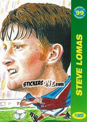 Sticker Steve Lomas - 1999 Series 4 - Promatch