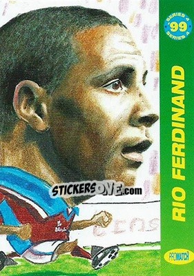 Sticker Rio Ferdinand - 1999 Series 4 n. 148 - Promatch