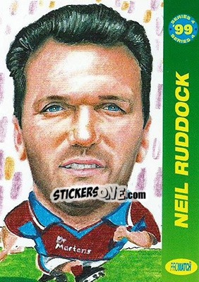 Sticker Neil Ruddock - 1999 Series 4 - Promatch