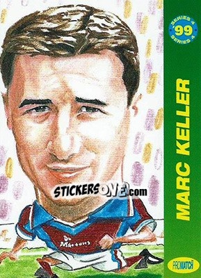 Sticker Marc Keller - 1999 Series 4 - Promatch