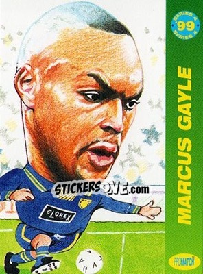Sticker Marcus Gayle - 1999 Series 4 - Promatch