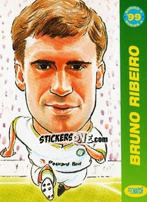 Sticker Bruno Ribeiro - 1999 Series 4 - Promatch