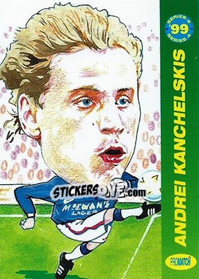 Sticker Andrei Kanchelskis - 1999 Series 4 - Promatch