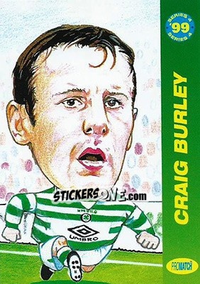 Sticker Craig Burley - 1999 Series 4 - Promatch