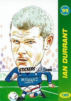 Sticker Ian Durrant - 1999 Series 4 n. SC10 - Promatch