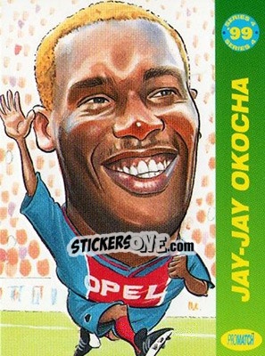 Sticker Jay-Jay Okocha - 1999 Series 4 n. SS9 - Promatch