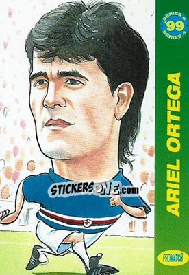 Sticker Ariel Ortega - 1999 Series 4 n. SS10 - Promatch