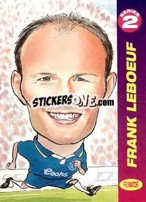 Sticker Frank Leboeuf - 1997 Series 2 n. 212 - Promatch