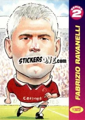 Sticker Fabrizio Ravanelli - 1997 Series 2 - Promatch