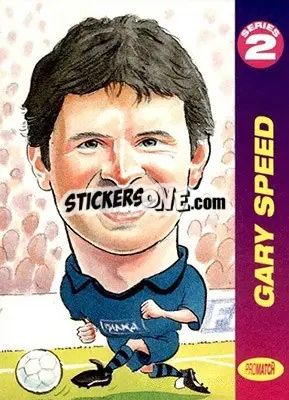 Sticker Gary Speed - 1997 Series 2 - Promatch