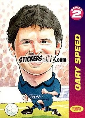 Sticker Gary Speed - 1997 Series 2 n. 214 - Promatch