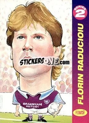 Sticker Florin Raducioiu - 1997 Series 2 - Promatch