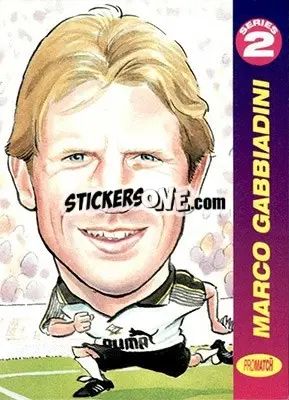 Sticker Marco Gabbiadini - 1997 Series 2 - Promatch