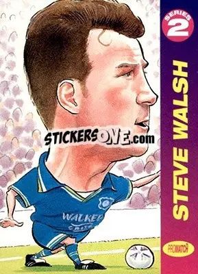 Sticker Steve Walsh - 1997 Series 2 - Promatch