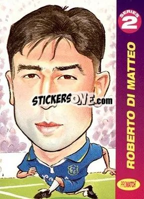 Sticker Roberto Di Matteo - 1997 Series 2 - Promatch