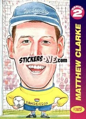 Sticker Matthew Clarke - 1997 Series 2 - Promatch
