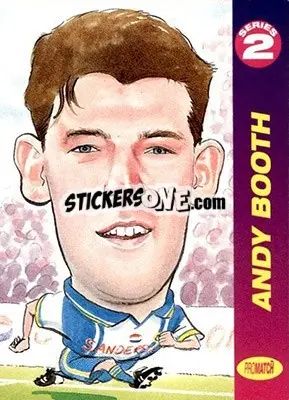 Sticker Andy Booth - 1997 Series 2 - Promatch