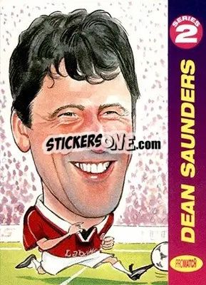 Sticker Dean Saunders - 1997 Series 2 - Promatch
