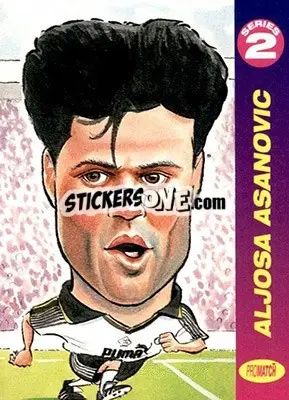 Sticker Aljosa Asanovic - 1997 Series 2 - Promatch