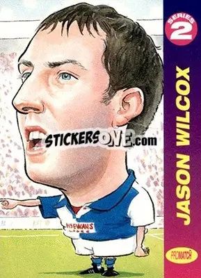 Sticker Jason Wilcox - 1997 Series 2 - Promatch