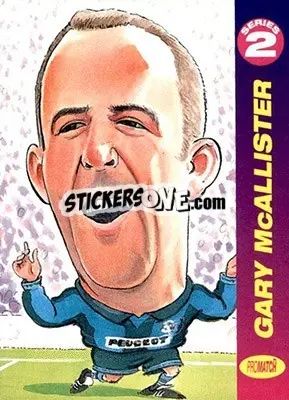 Sticker Gary McAllister - 1997 Series 2 - Promatch
