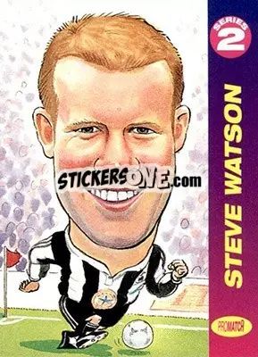 Sticker Steve Watson - 1997 Series 2 - Promatch