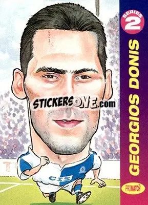 Sticker Georgios Donis - 1997 Series 2 - Promatch
