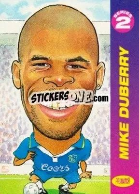 Sticker Mike Duberry - 1997 Series 2 n. 255 - Promatch