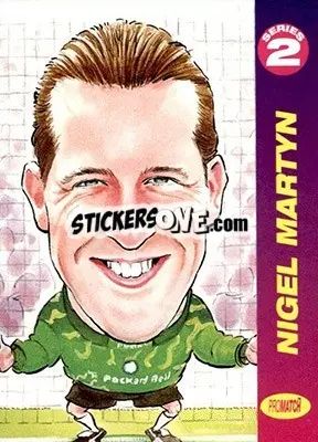 Sticker Nigel Martyn - 1997 Series 2 n. 256 - Promatch