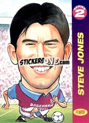 Sticker Steve Jones - 1997 Series 2 - Promatch