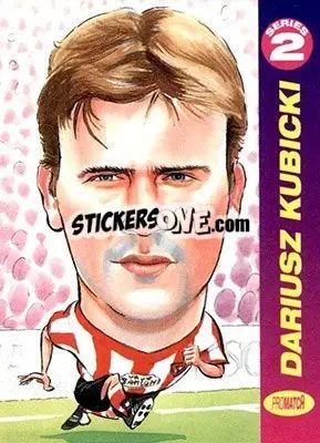 Sticker Dariusz Kubicki - 1997 Series 2 - Promatch