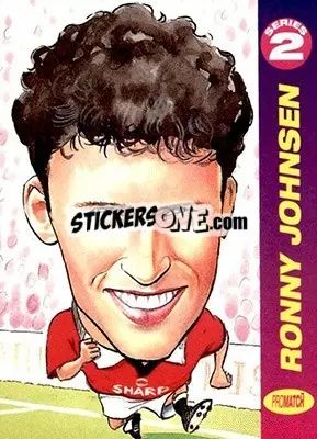 Sticker Ronny Johnsen - 1997 Series 2 - Promatch