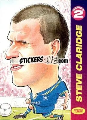 Sticker Steve Claridge - 1997 Series 2 - Promatch