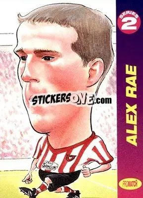 Sticker Alex Rae - 1997 Series 2 n. 277 - Promatch