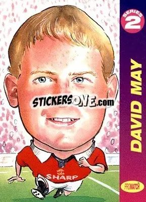 Sticker David May - 1997 Series 2 - Promatch