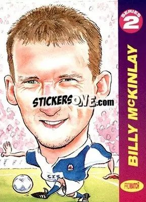 Sticker Billy McKinlay - 1997 Series 2 - Promatch