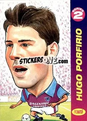 Sticker Hugo Porfirio - 1997 Series 2 - Promatch