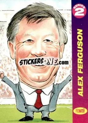 Sticker Alex Ferguson - 1997 Series 2 - Promatch